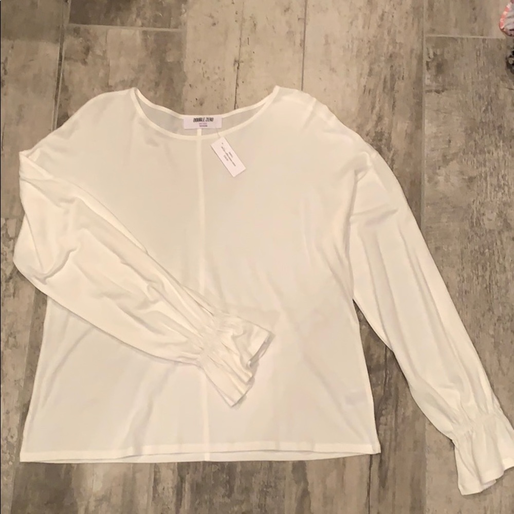 Ivory Long Sleeve Tee